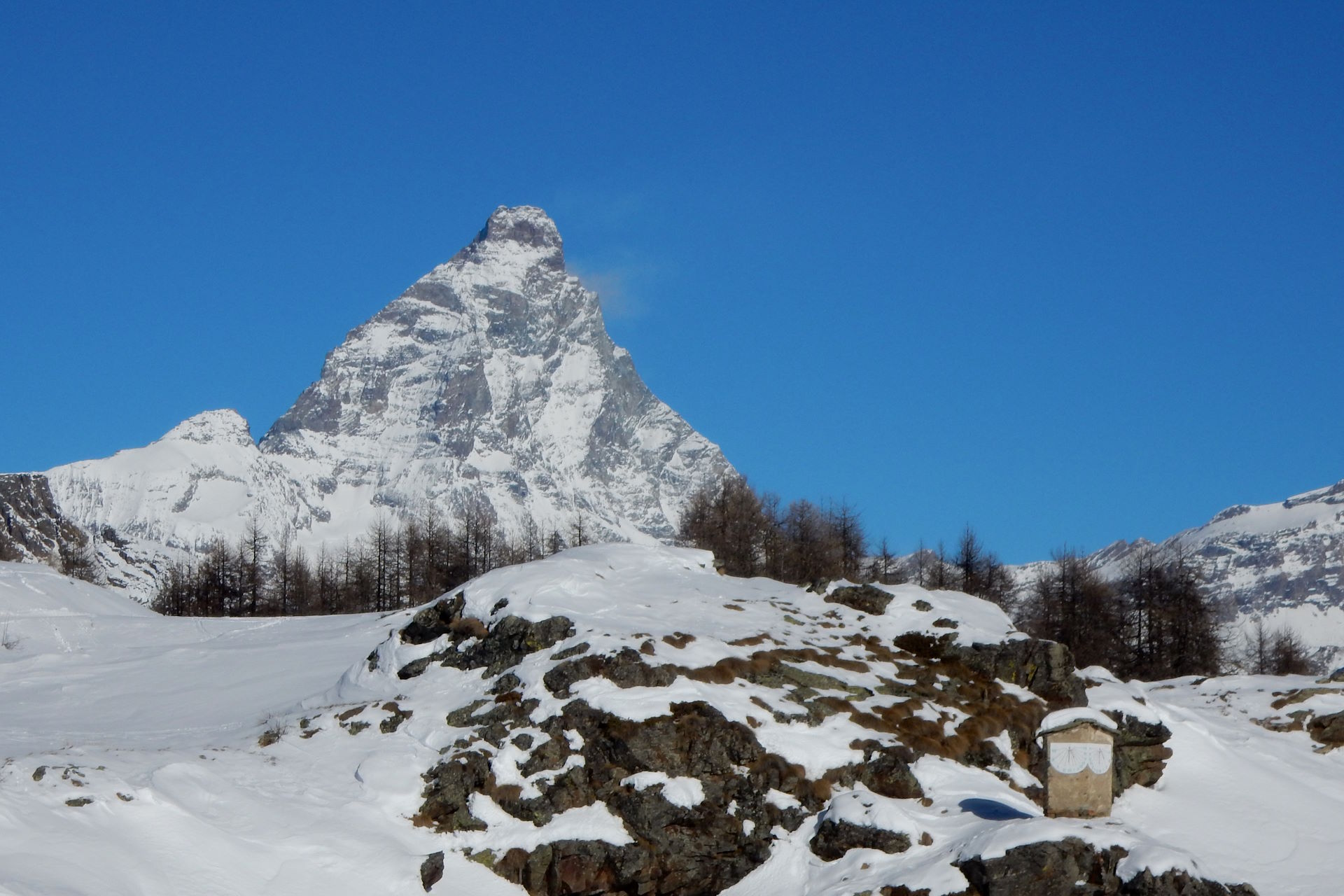 Stupenda vista sul Cervino