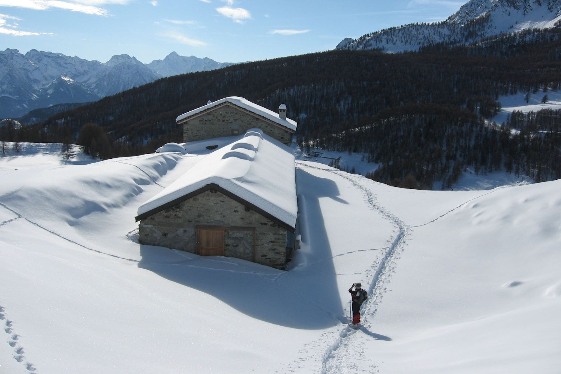 Arrivo all'alpe Comianaz